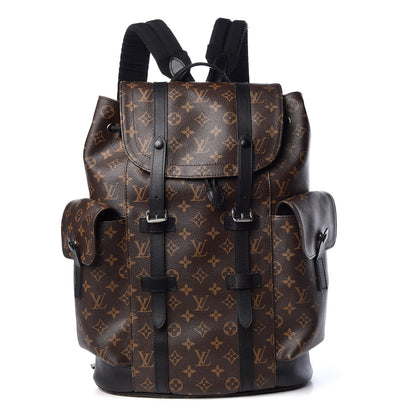 Louis Vuitton Monogram Macassar Christopher PM Backpack 1 of 9