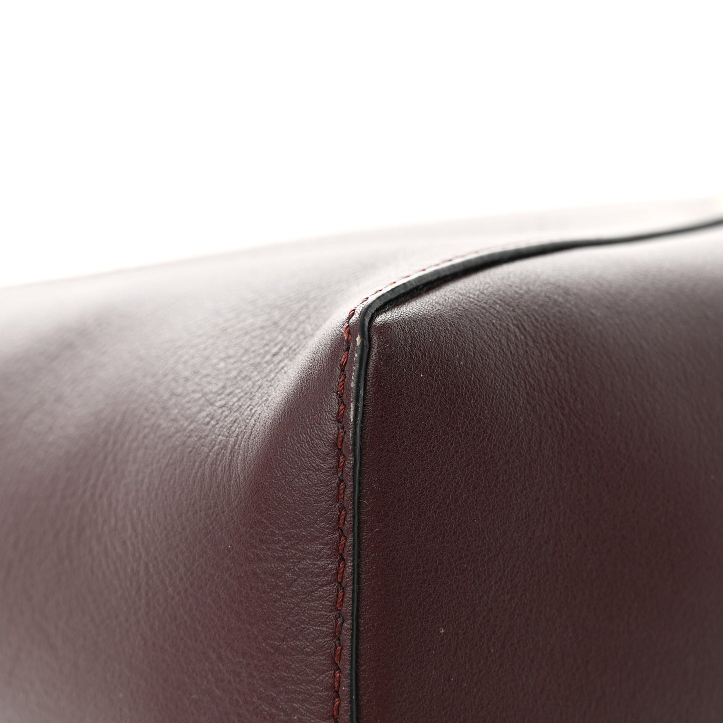 Calfskin Puzzle Hobo Prune