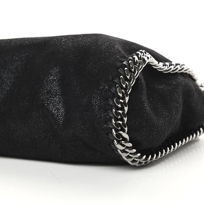 Stella McCartney Shaggy Deer Mini Falabella Fold Over Tote Black 10 of 12