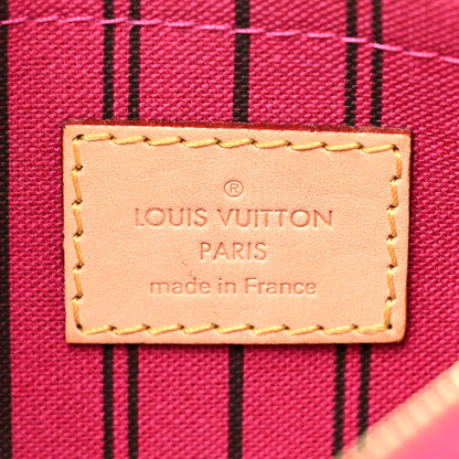 Louis Vuitton Monogram Neverfull PM Pochette Fuchsia 6 of 11