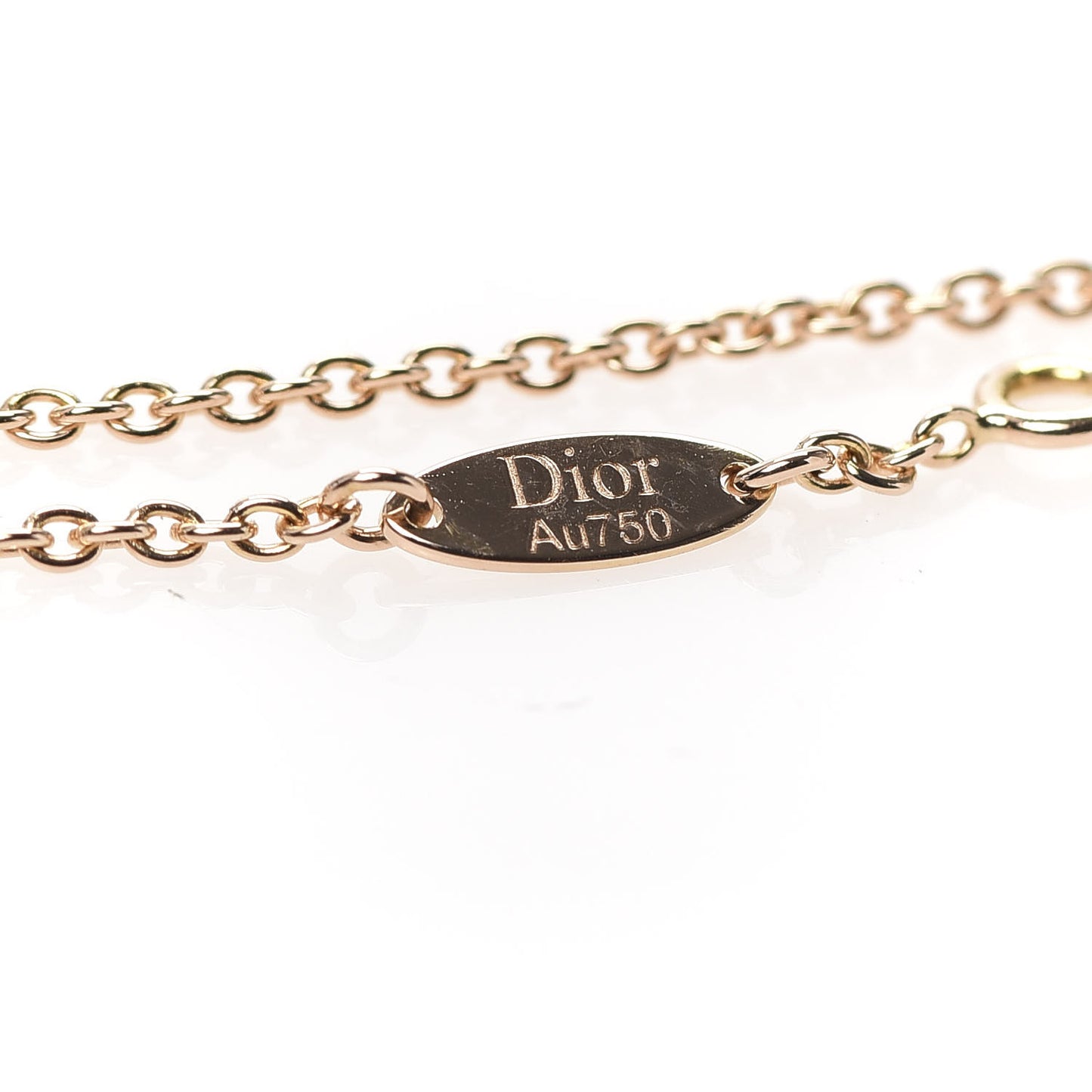 18K Rose Gold Ruby Mother of Pearl Rose Des Vents Bracelet