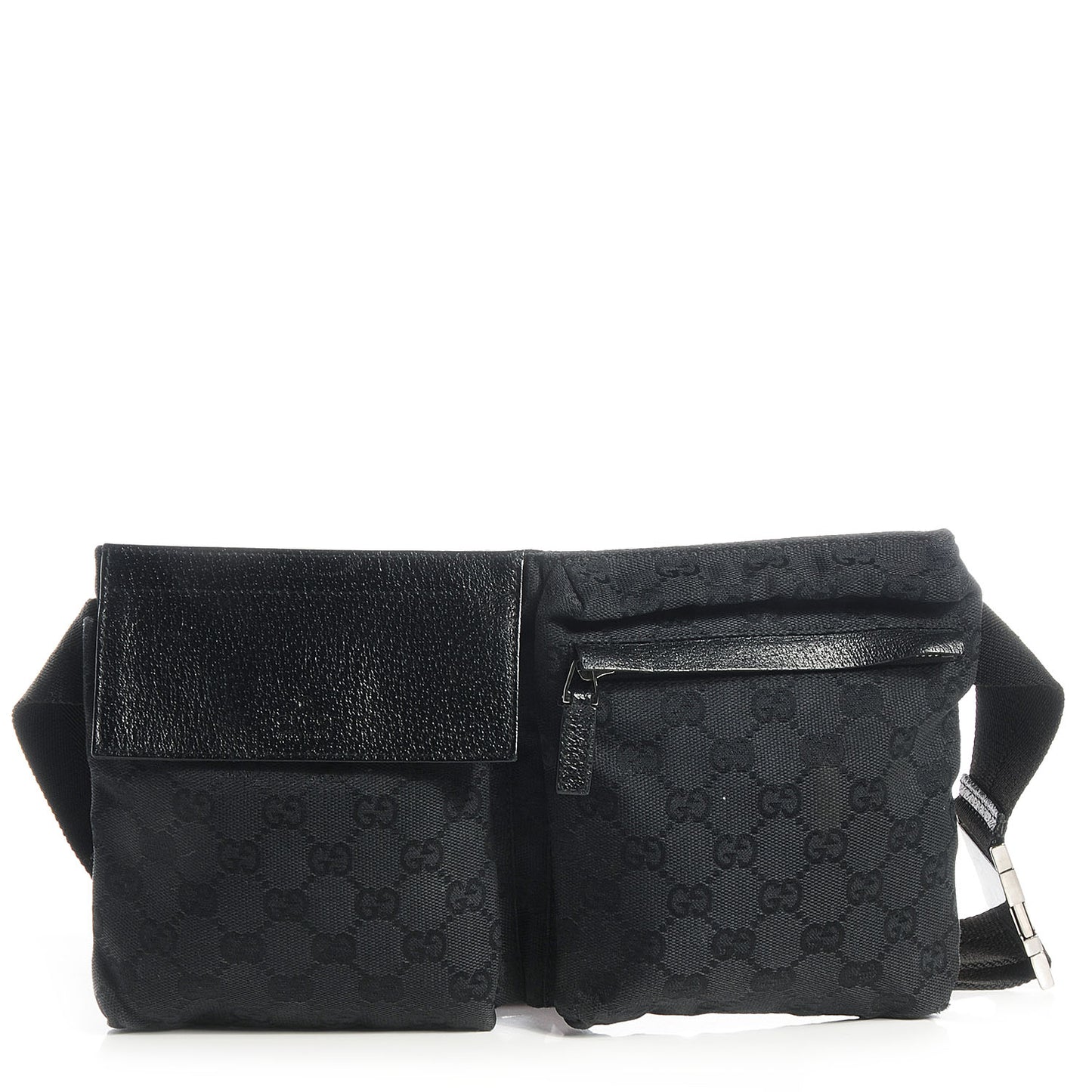 Monogram Belt Bag Black