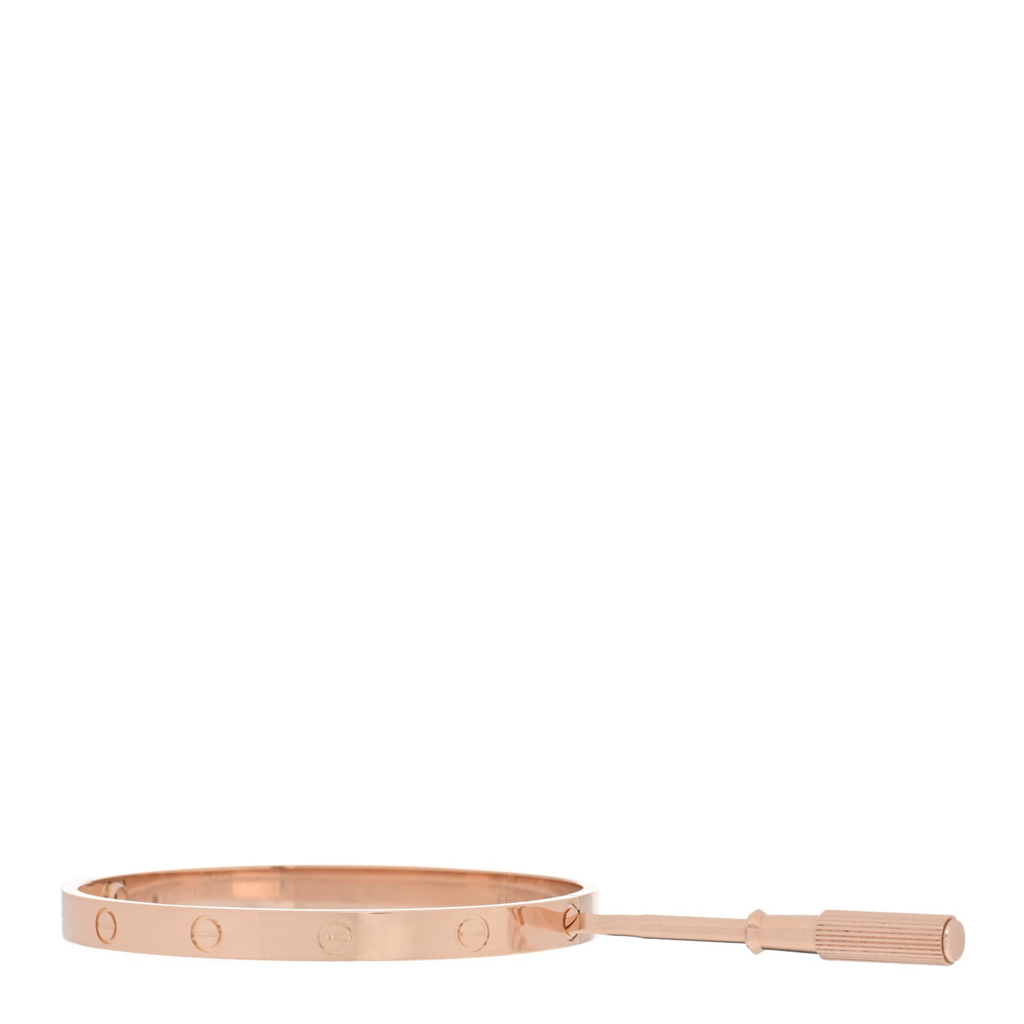 18K Pink Gold LOVE Bracelet 19