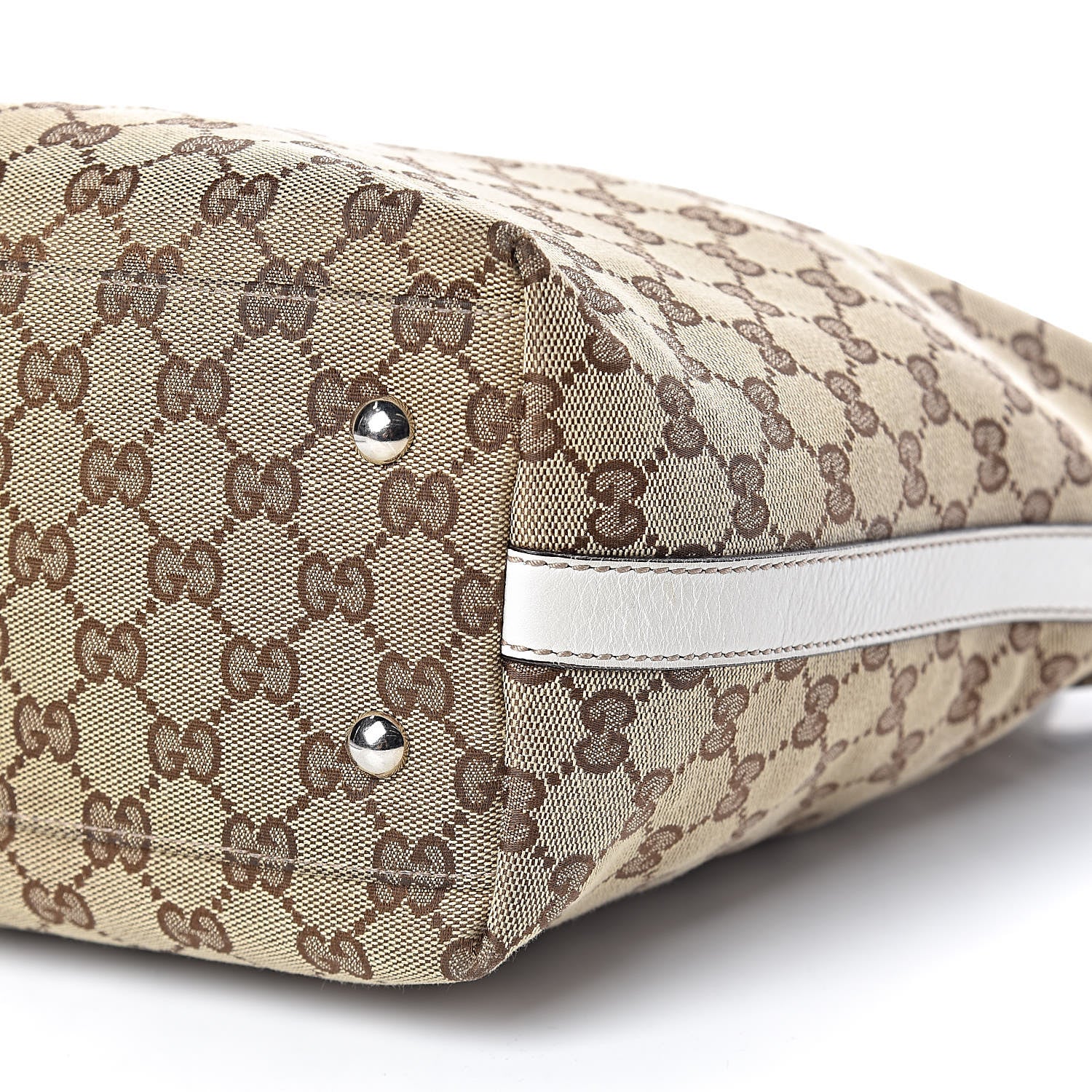 Gucci GG Monogram Medium Match Ball Tote Off White 10 of 10