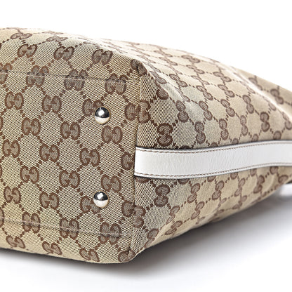 Gucci GG Monogram Medium Match Ball Tote Off White 10 of 10