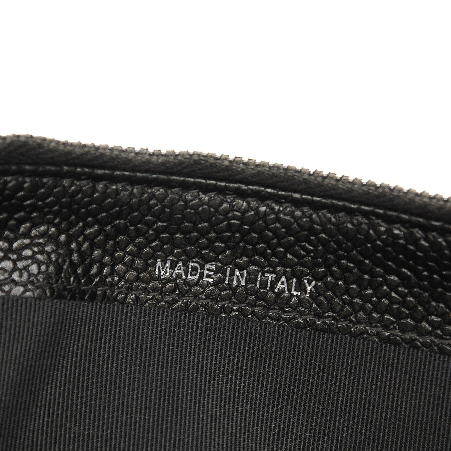 Chanel Caviar Quilted Small Clutch With Chain Dark Charcoal 7 of 12