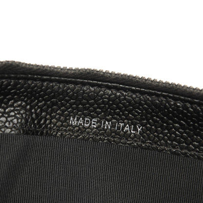 Chanel Caviar Quilted Small Clutch With Chain Dark Charcoal 7 of 12