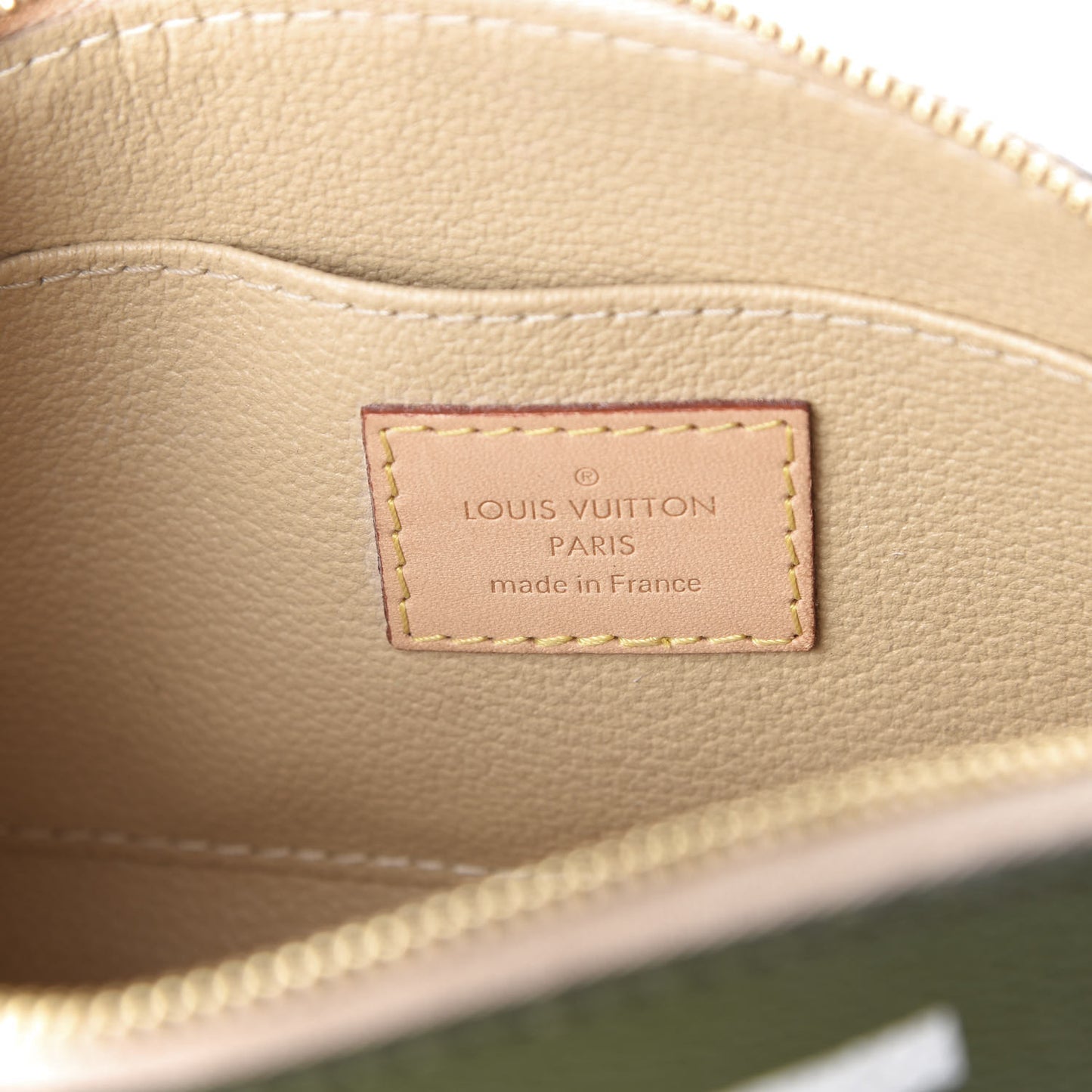 Monogram Giant Cosmetic Pouch Kaki