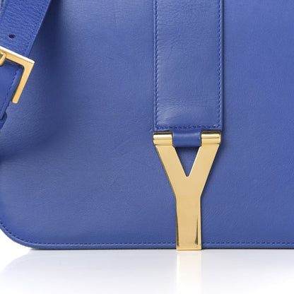 Saint Laurent Calfskin Classic Y Satchel Royal Blue 10 of 10