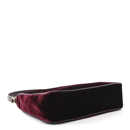 Prada Velvet Mini Re-Edition 2005 Shoulder Bag Red 4 of 11