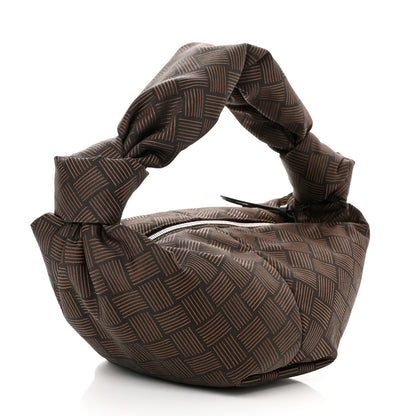 Bottega Veneta Jacquard Mini Double Knot Bag Fondant 2 of 8