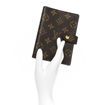 Louis Vuitton Monogram Small Ring Agenda Cover 2 of 10