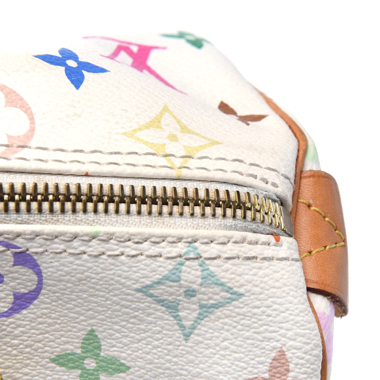 Monogram Multicolor Speedy 30 White