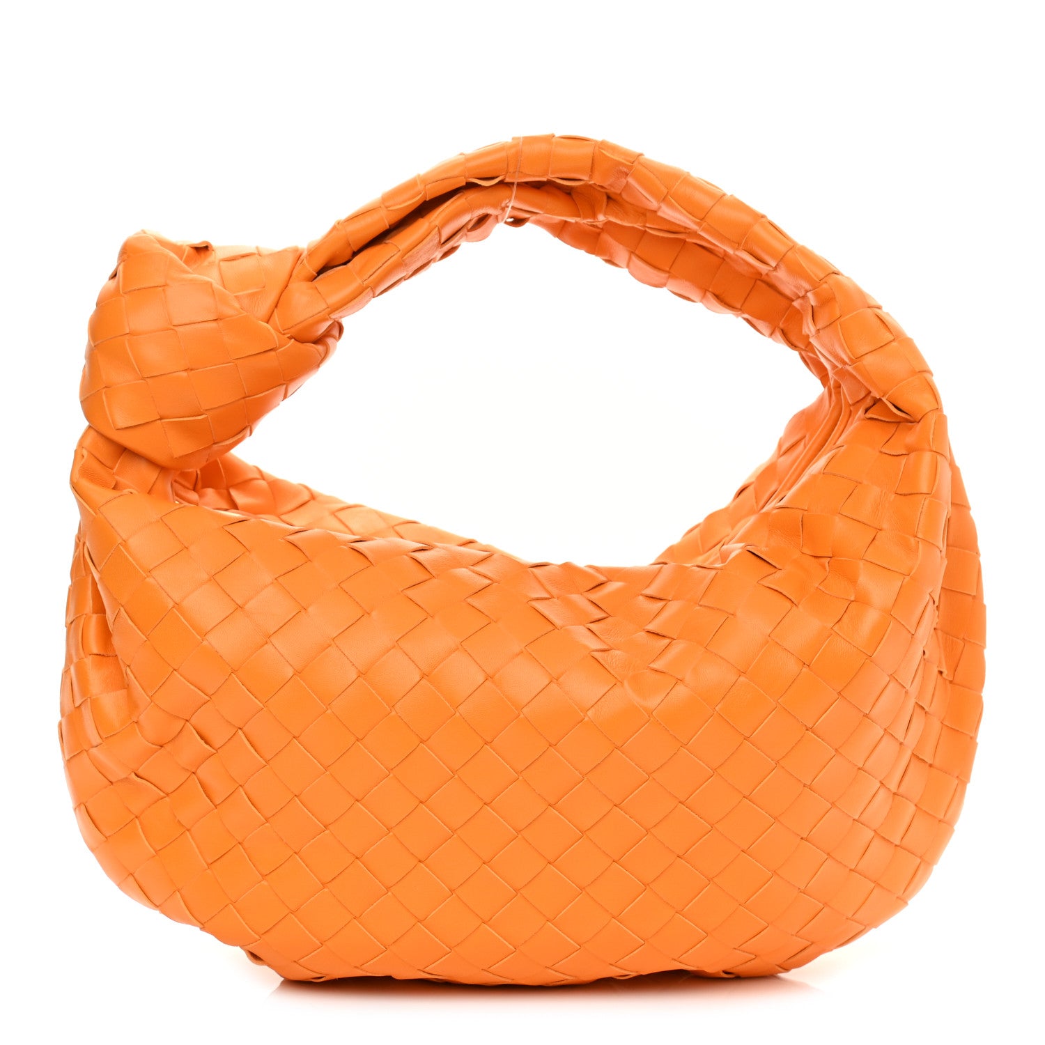 Bottega Veneta Nappa Intrecciato Teen Jodie Hobo Orange 1 of 9