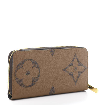Louis Vuitton Reverse Monogram Giant Zippy Wallet 3 of 9