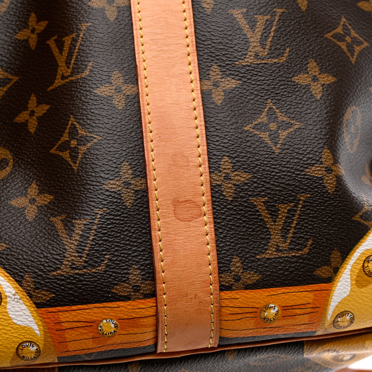 Monogram Summer Trunks Keepall Bandouliere 50