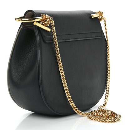 Chloe Python Smooth Calfskin Mini Drew Shoulder Bag 3 of 13