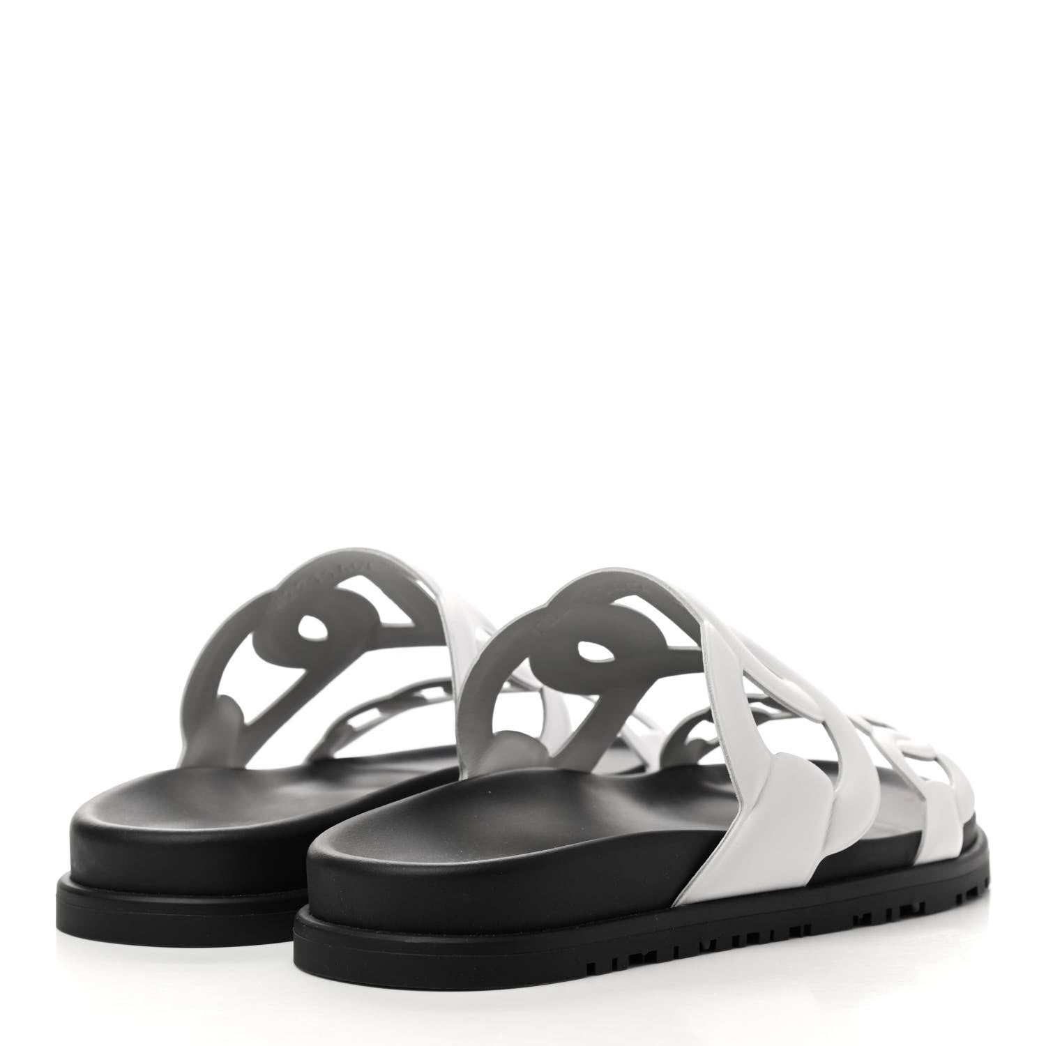 Hermes Nappa Womens Extra Sandals 36 White 4 of 9