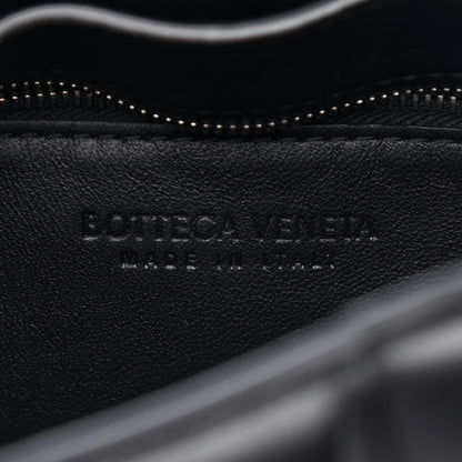 Bottega Veneta Lambskin Maxi Intreccio Padded Chain Cassette Crossbody Bag Black 5 of 8