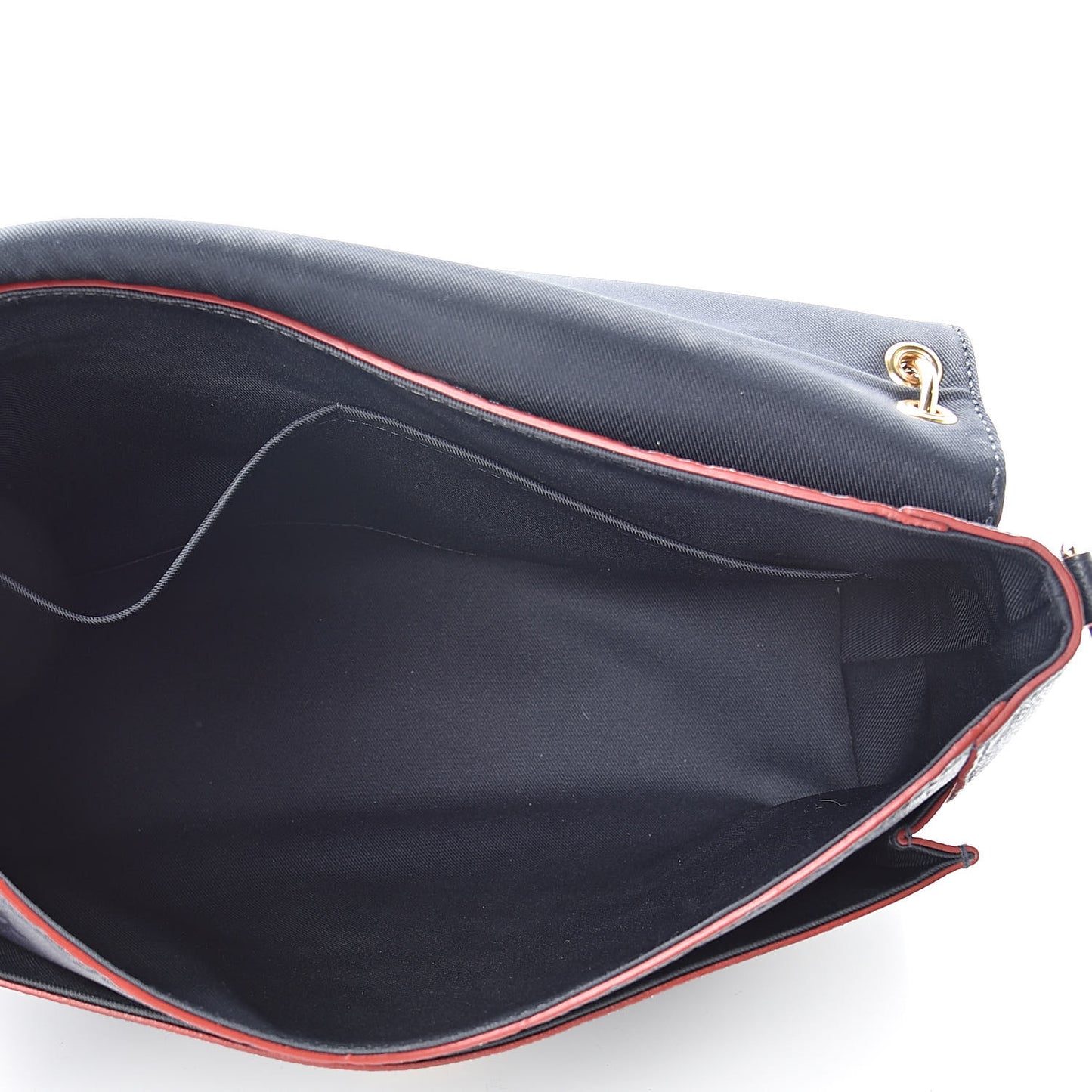 Empreinte Blanche MM Marine Rouge