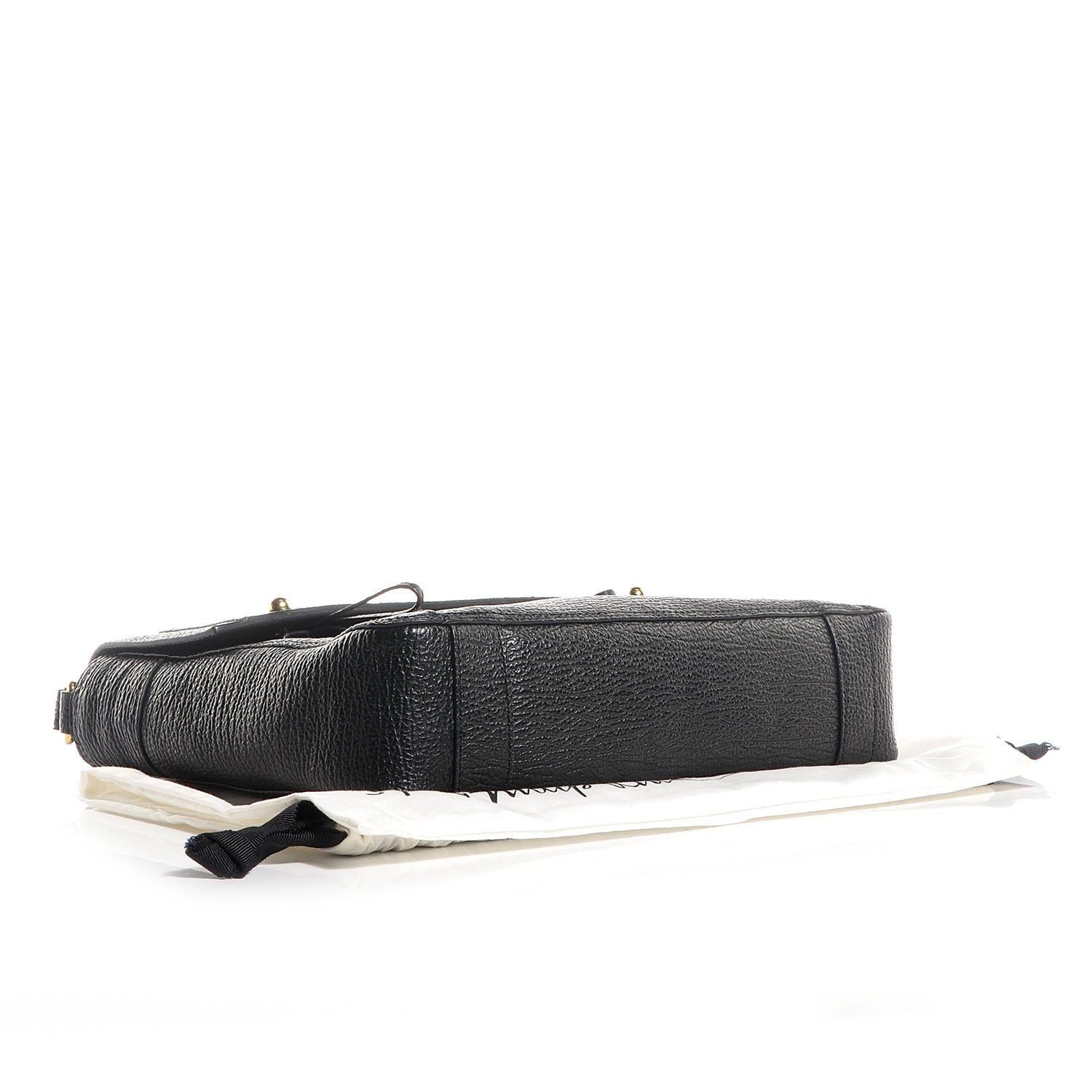 3.1 Phillip Lim 3.1 Shark Embossed Leather Pashli Messenger Black 4 of 9