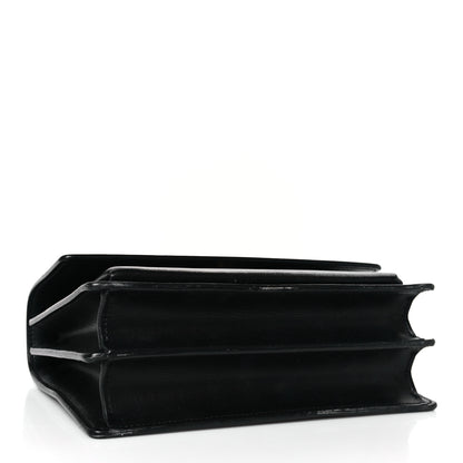 Saint Laurent Calfskin Medium Monogram Sunset Black 4 of 9