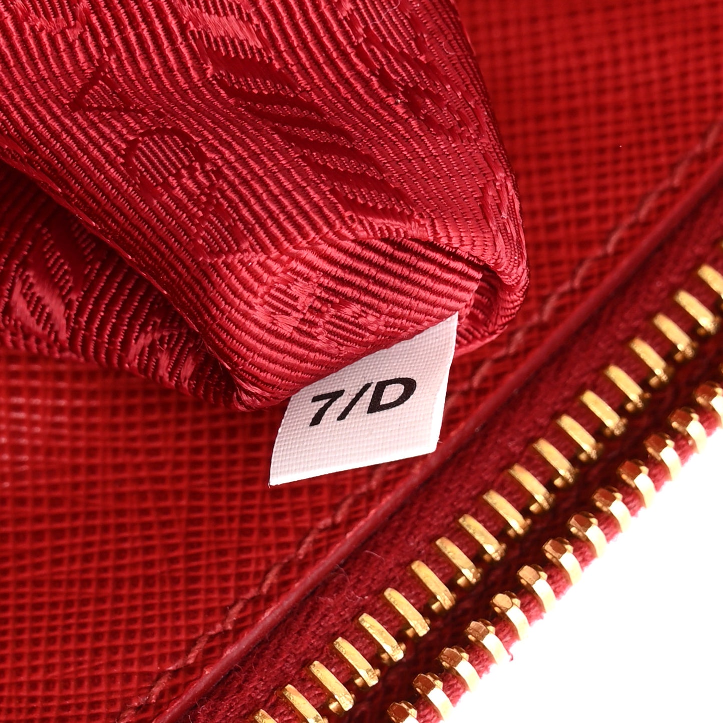 Saffiano Lux Small Galleria Double Zip Tote Fuoco