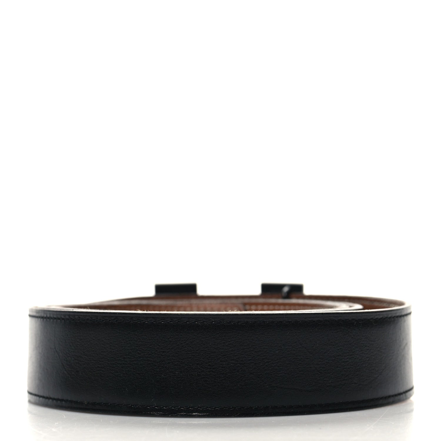 Hermes Swift Togo So Black 32mm H Belt 100 40 Black Gold 2 of 6