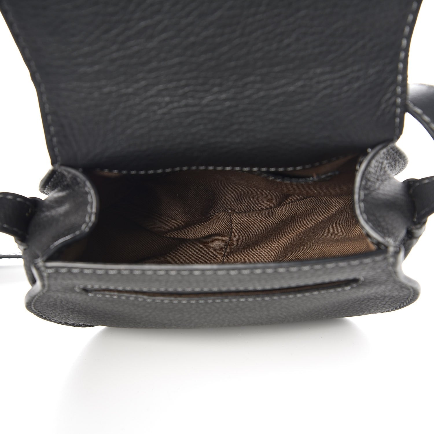Chloe Calfskin Mini Marcie Round Crossbody Bag Black 4 of 11