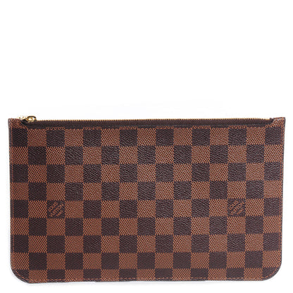 Louis Vuitton Damier Ebene Neverfull MM GM Pochette 1 of 8