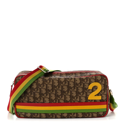 Christian Dior Monogram Rasta Messenger Bag Beige 1 of 10