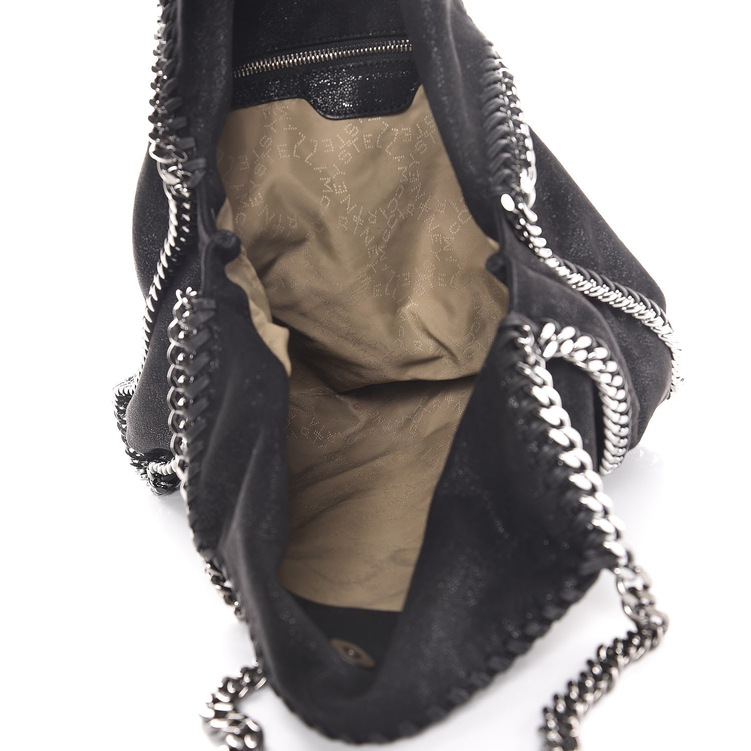 Stella McCartney Shaggy Deer Small Falabella Tote Black 5 of 8