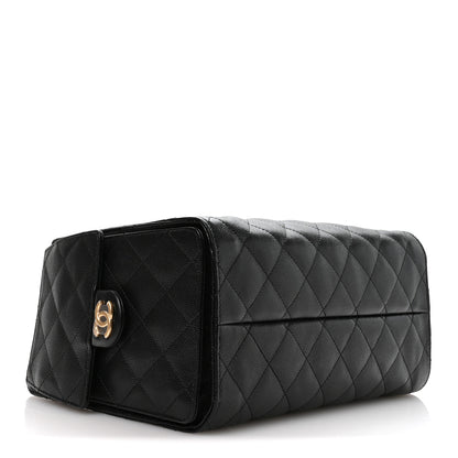 Chanel Caviar Quilted Small Chanel 25 Handbag Black 4 of 10