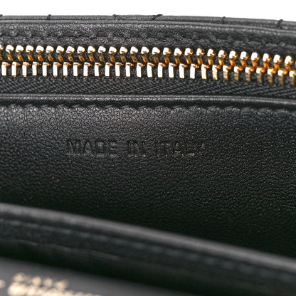 Christian Dior Lambskin Cannage Lady Dior Chain Pouch Black 7 of 12