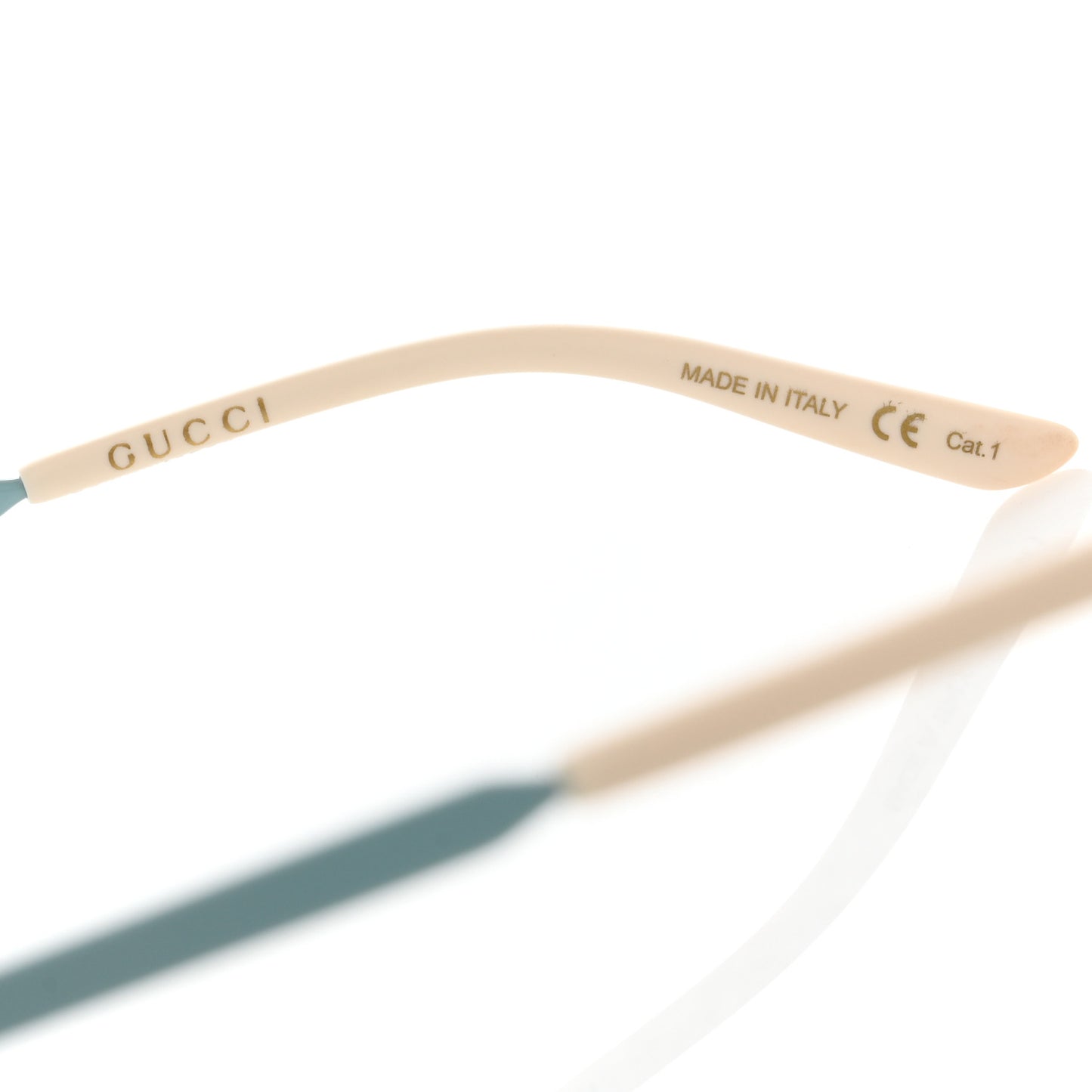 Metal Cat Eye GG0807SA Sunglasses Pale Blue