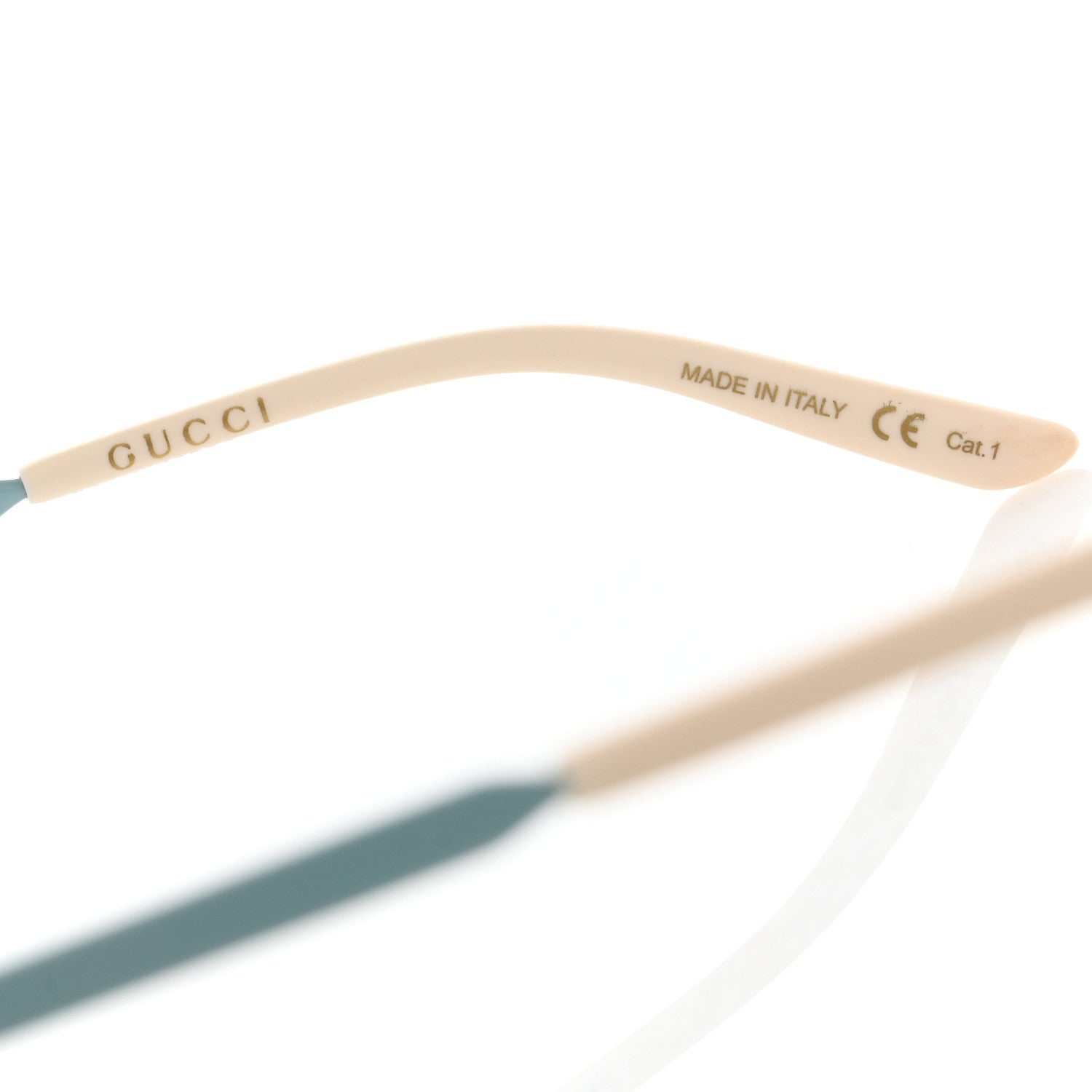Gucci Metal Cat Eye GG0807SA Sunglasses Pale Blue 6 of 8