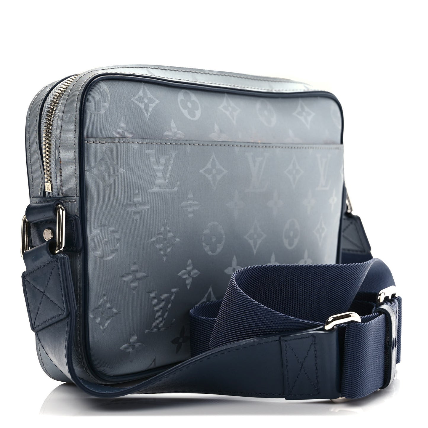 Monogram Alpha Messenger Satellite Silver