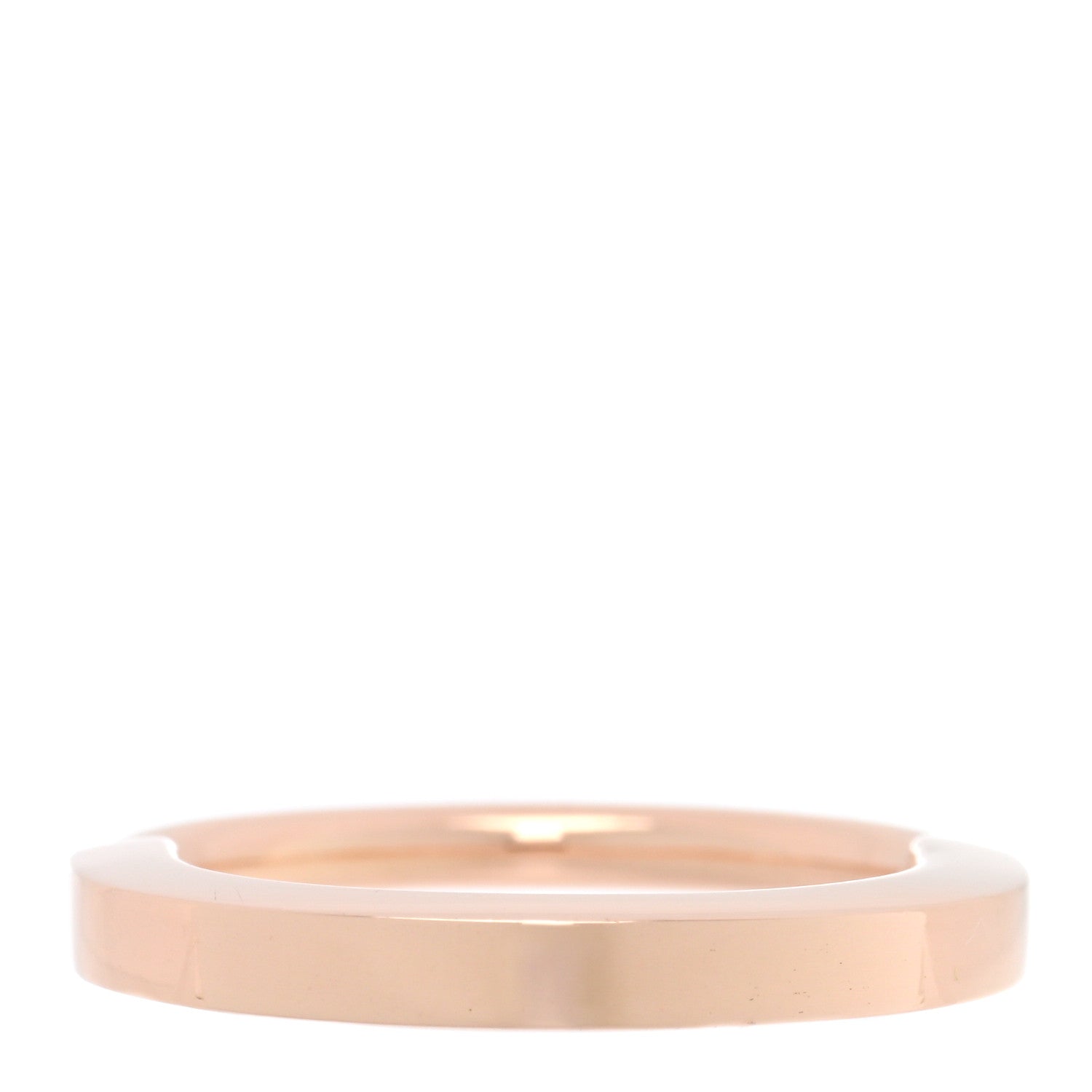 Tiffany 18K Rose Gold Lock Ring 50 5.5 3 of 6