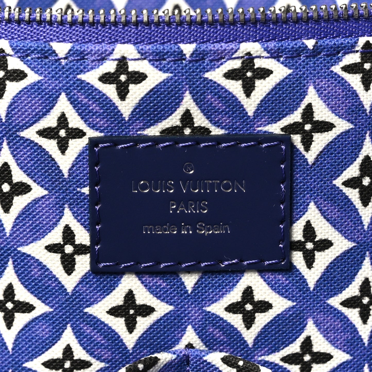 Monogram Canvas By The Pool Hamptons 2.0 Neverfull GM Blue