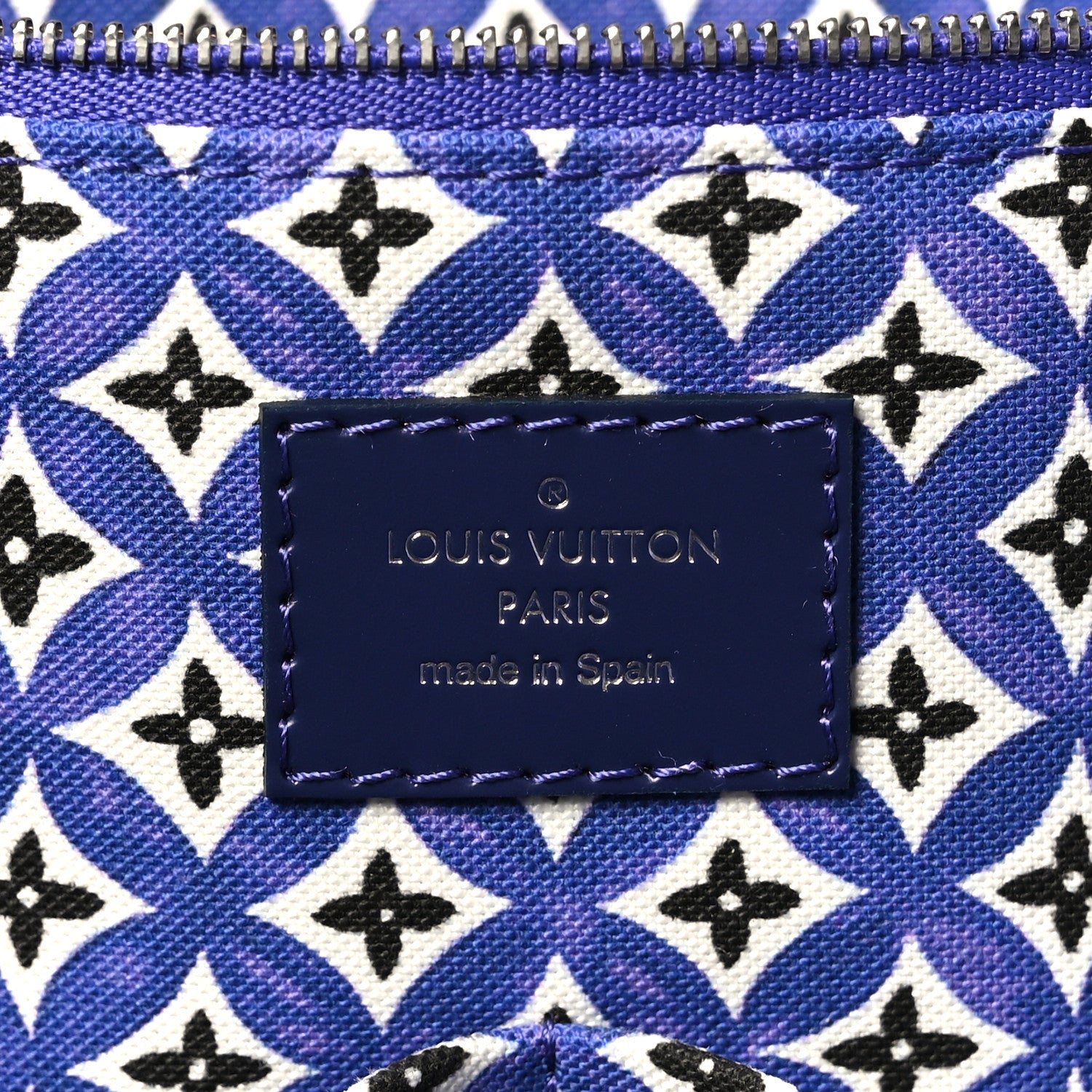 Louis Vuitton Monogram Canvas By The Pool Hamptons 2.0 Neverfull GM Blue 7 of 9