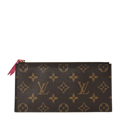 Louis Vuitton Monogram Felicie Chain Wallet Zippered Insert Fuchsia 1 of 7