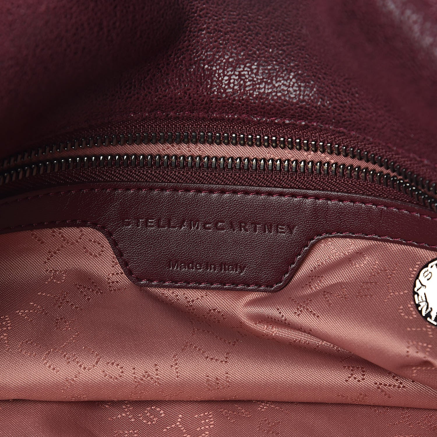 Stella McCartney Shaggy Deer Small Falabella Tote Plum 6 of 9