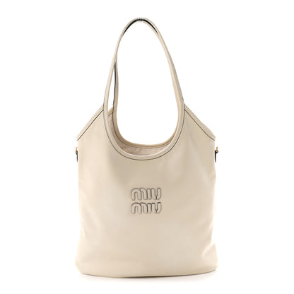 Miu Miu Nappa Ivy Bag Talco 1 of 9