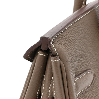Hermes Togo Birkin 30 Etoupe 18 of 19