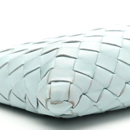 Bottega Veneta Nappa Intrecciato Large Flat Zip Pouch Spearmint 8 of 13
