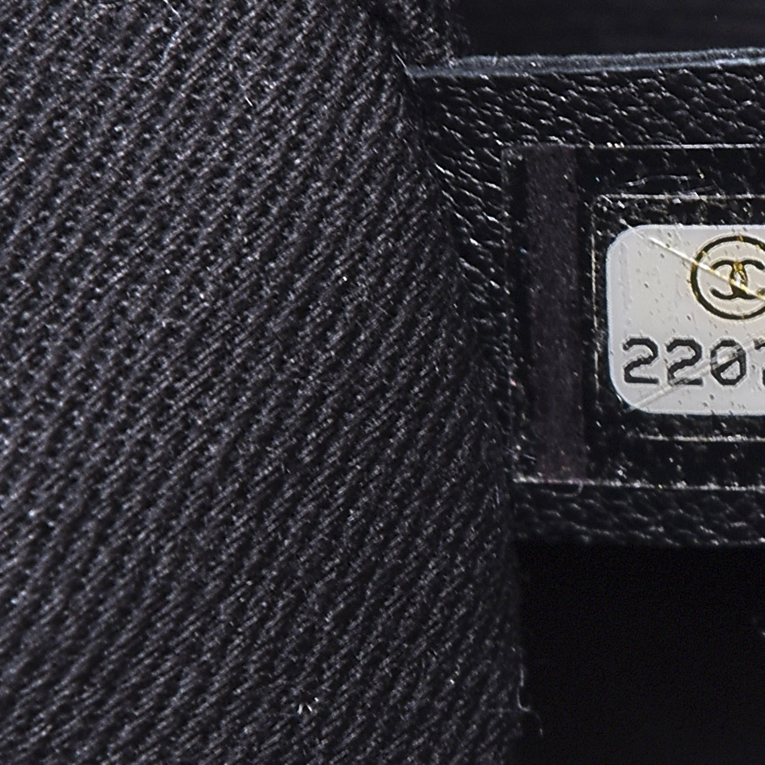 Chanel Canvas Deauville Large Tote Grey 8 of 12