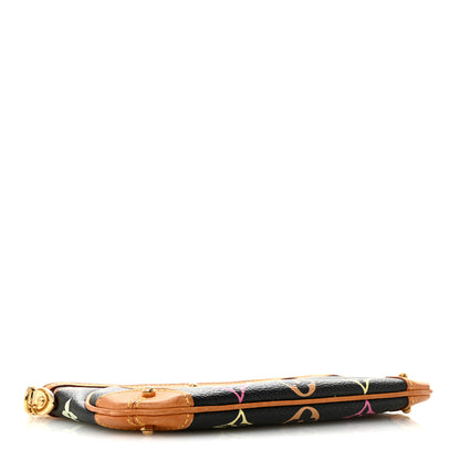 Louis Vuitton Monogram Multicolor Pochette Milla MM Black 4 of 14