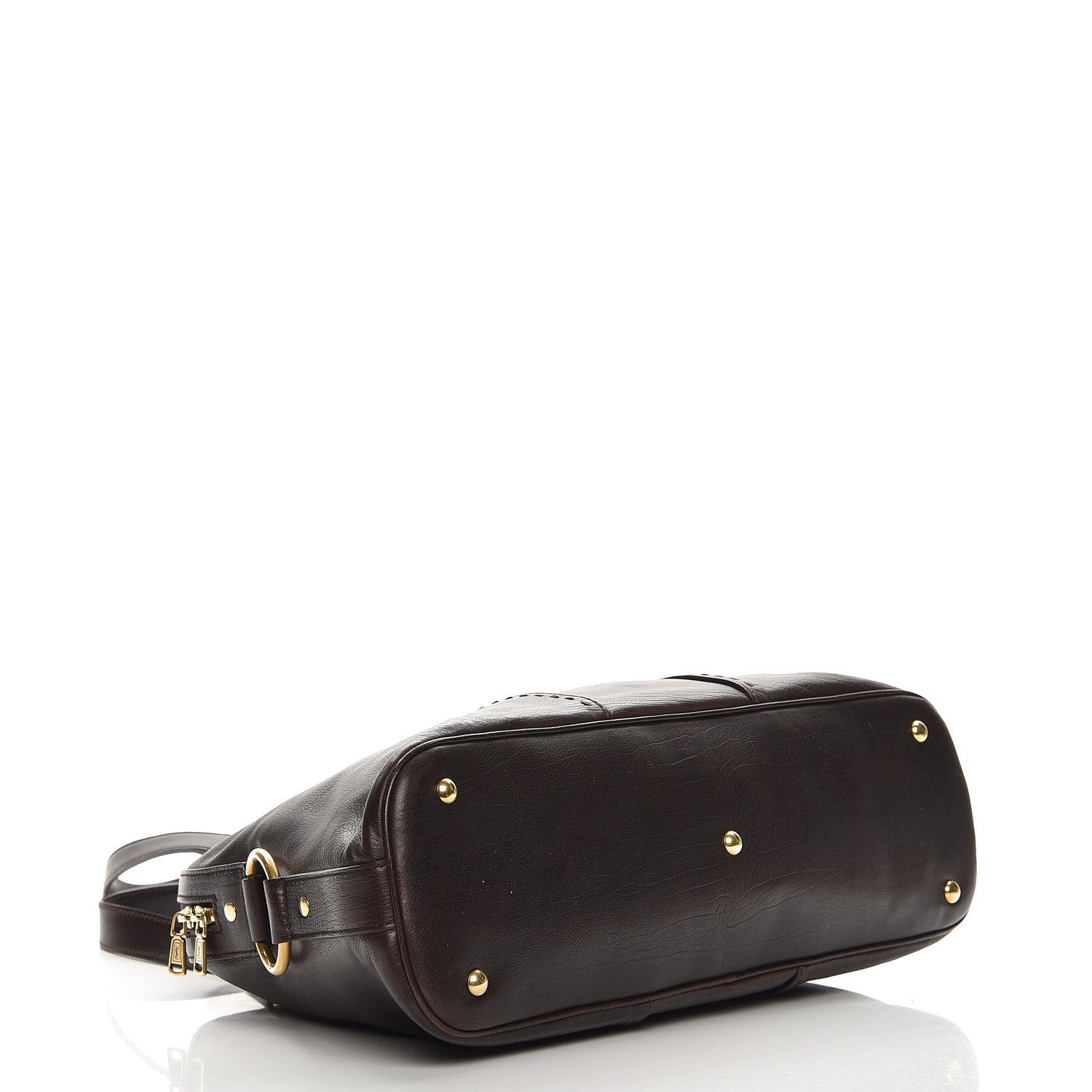 Saint Laurent Calfskin Large Muse Dark Brown 4 of 9