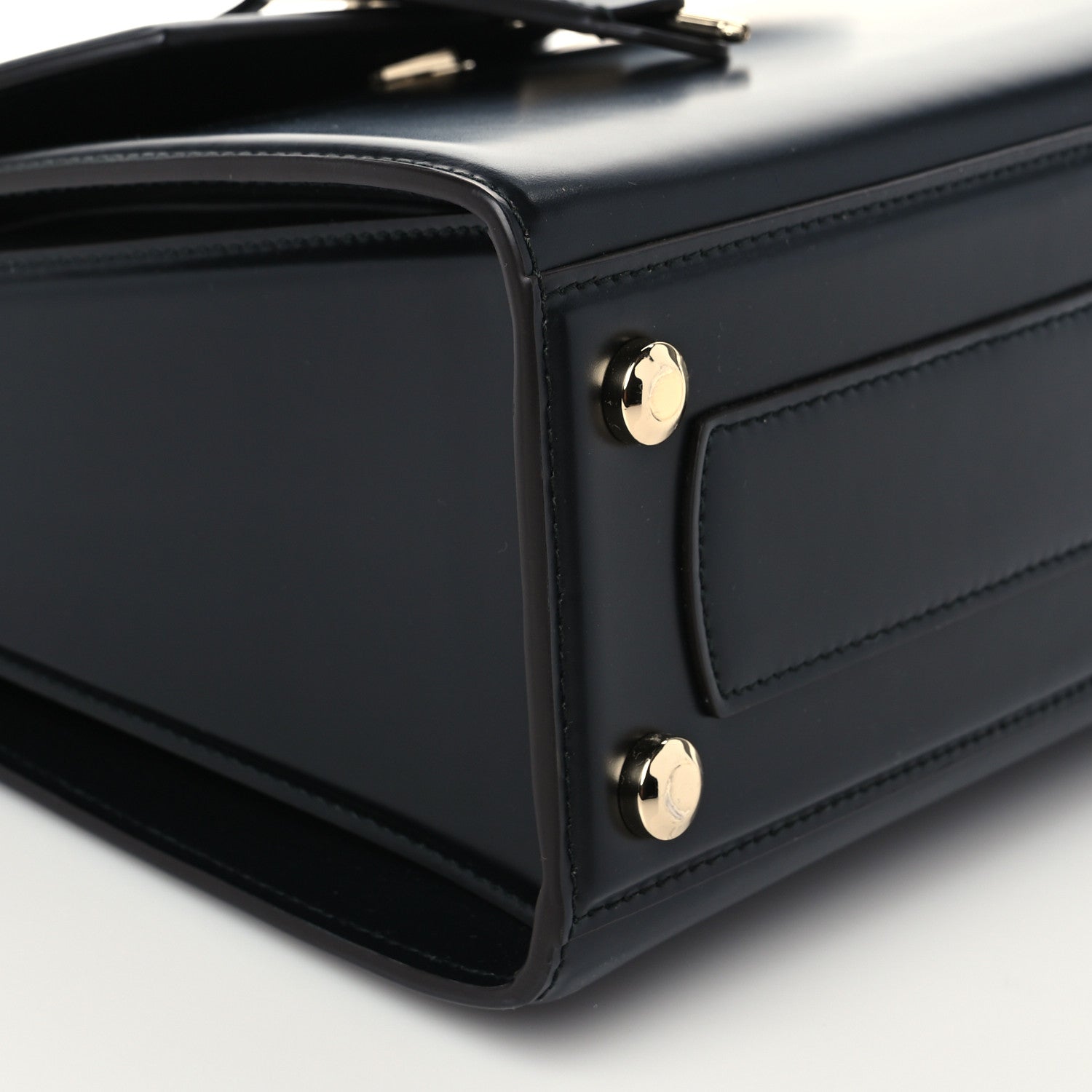 Salvatore Ferragamo Smooth Calfskin Small Boxyz Black 6 of 7
