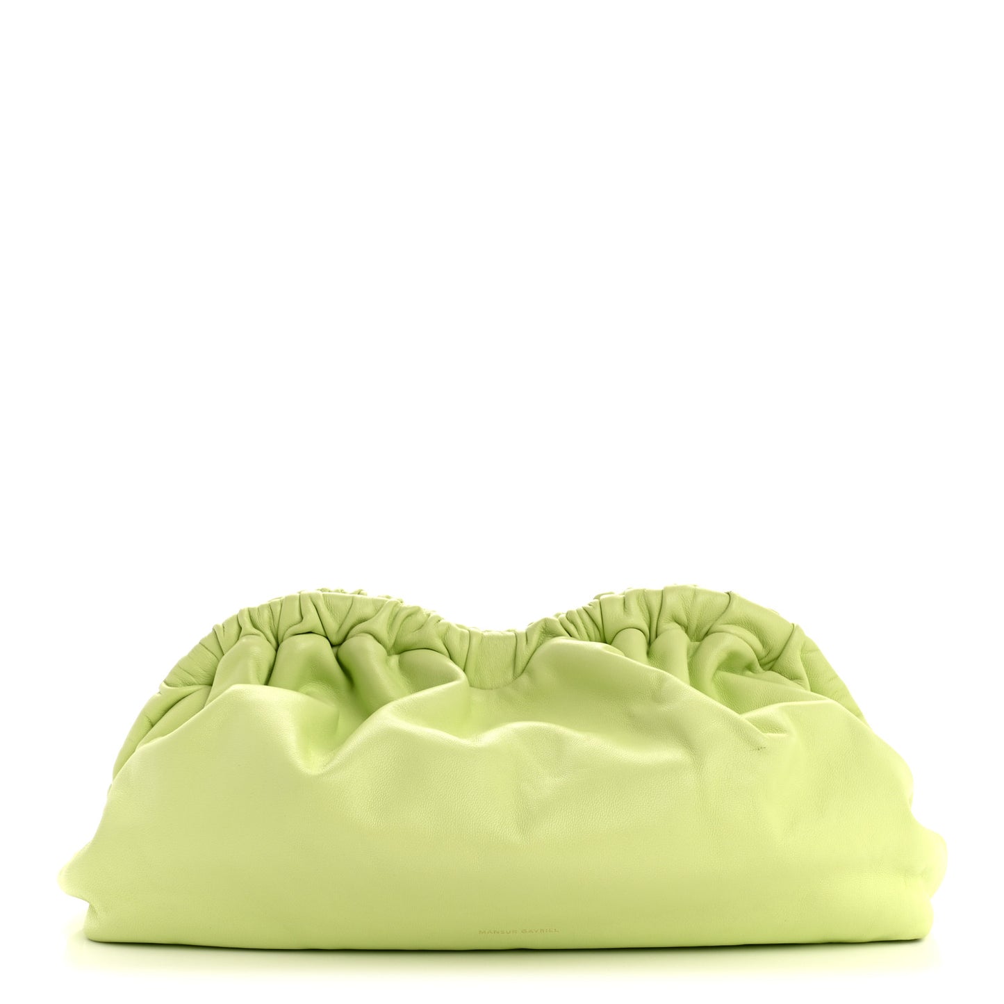 Lambskin Cloud Clutch Mint